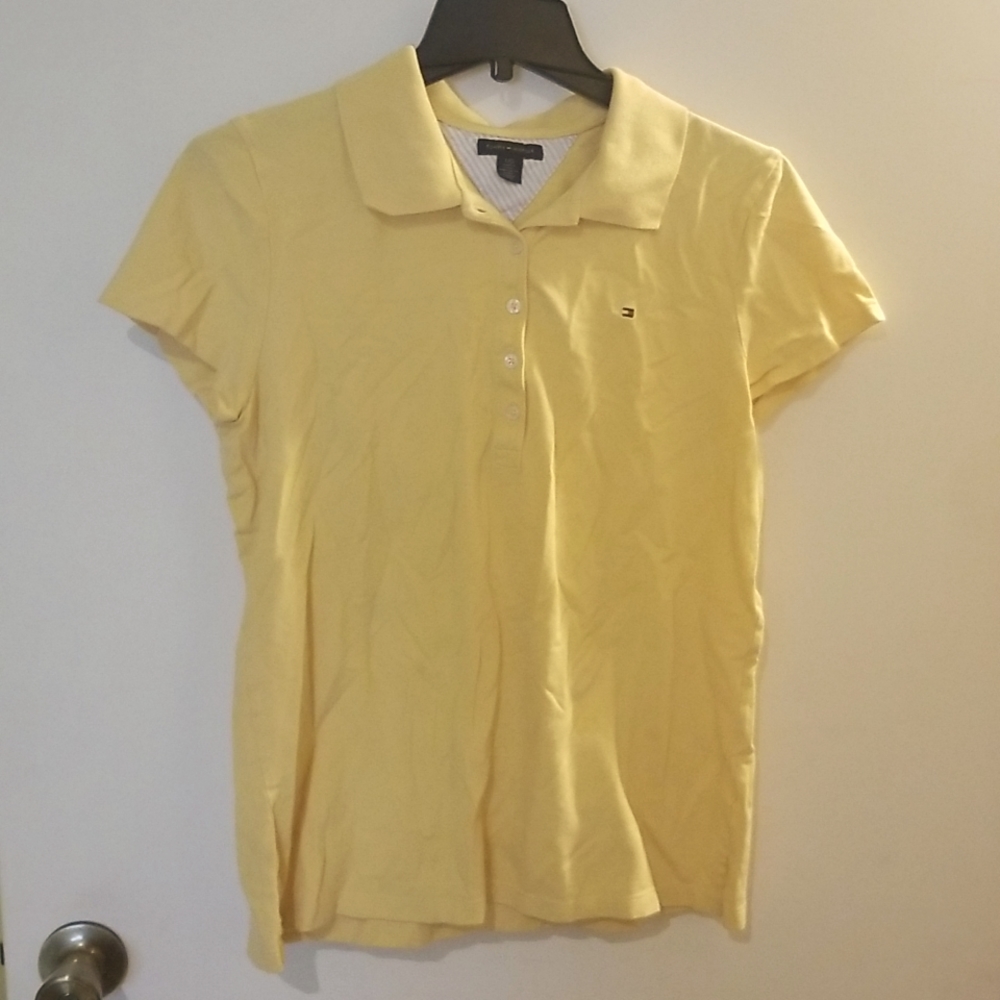 Tommy Hilfiger Yellow Polo